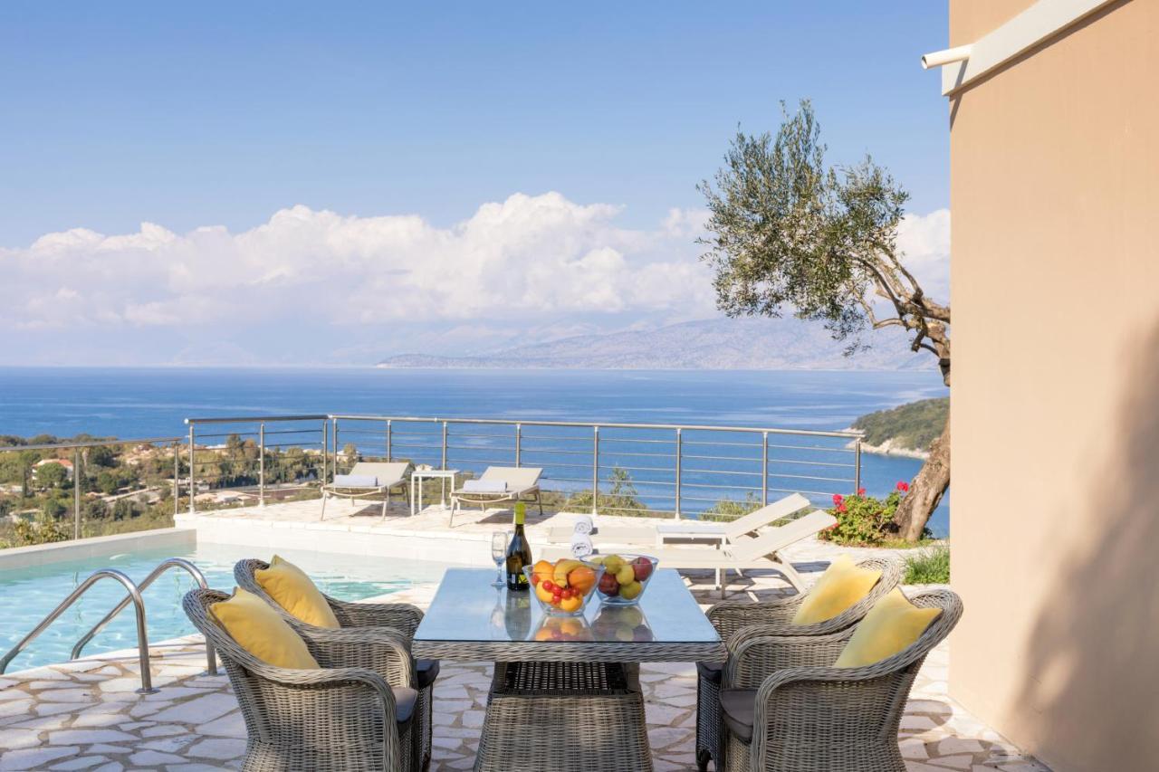 Villa Yellow Stone By Rodostamo Collection Kassiopi Exterior photo