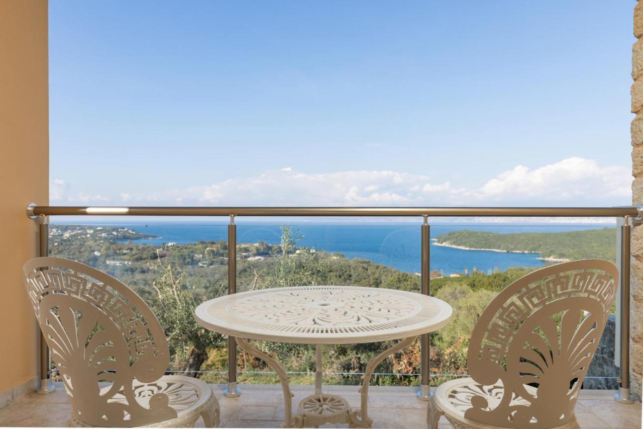 Villa Yellow Stone By Rodostamo Collection Kassiopi Exterior photo