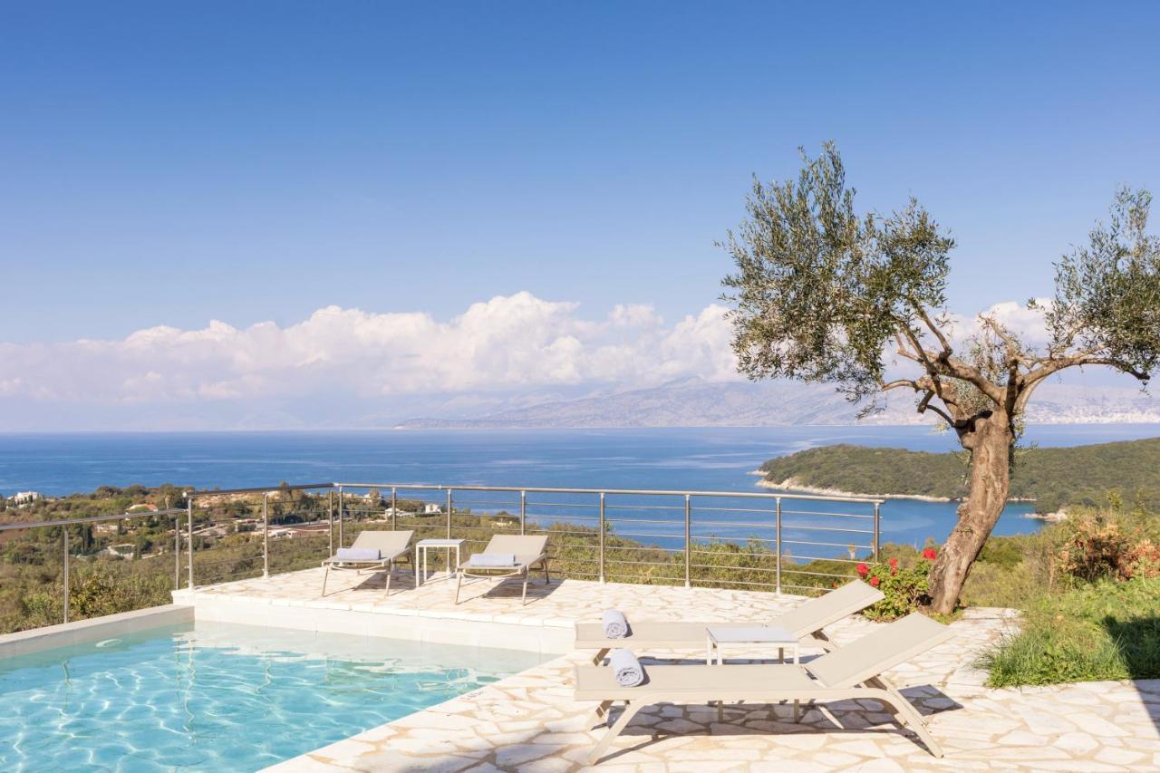 Villa Yellow Stone By Rodostamo Collection Kassiopi Exterior photo